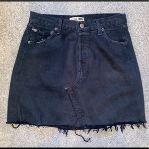 Levi’s RE/DONE High Rise Mini skirt Size 28